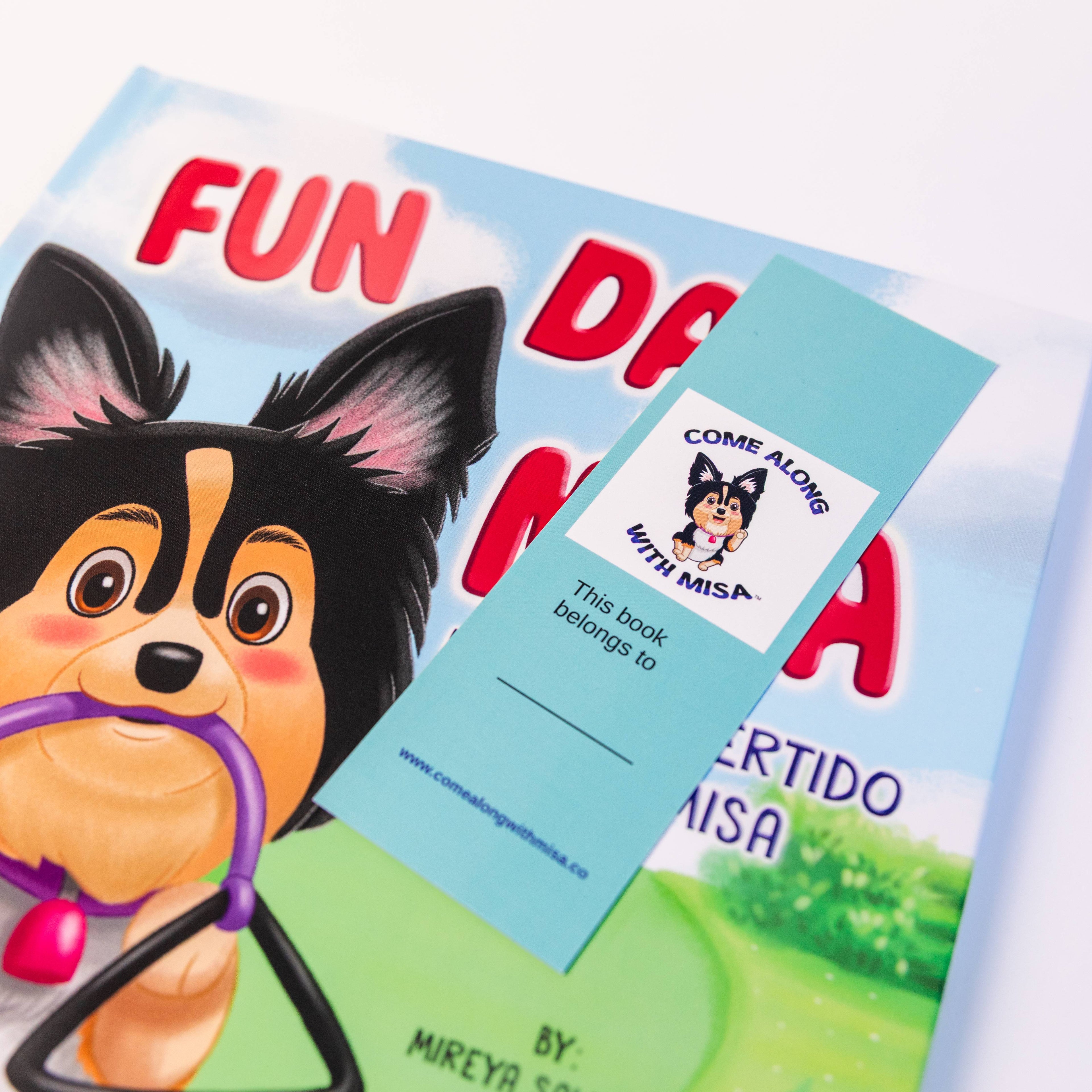 Come Along With Misa - Set of 4 Bookmarks