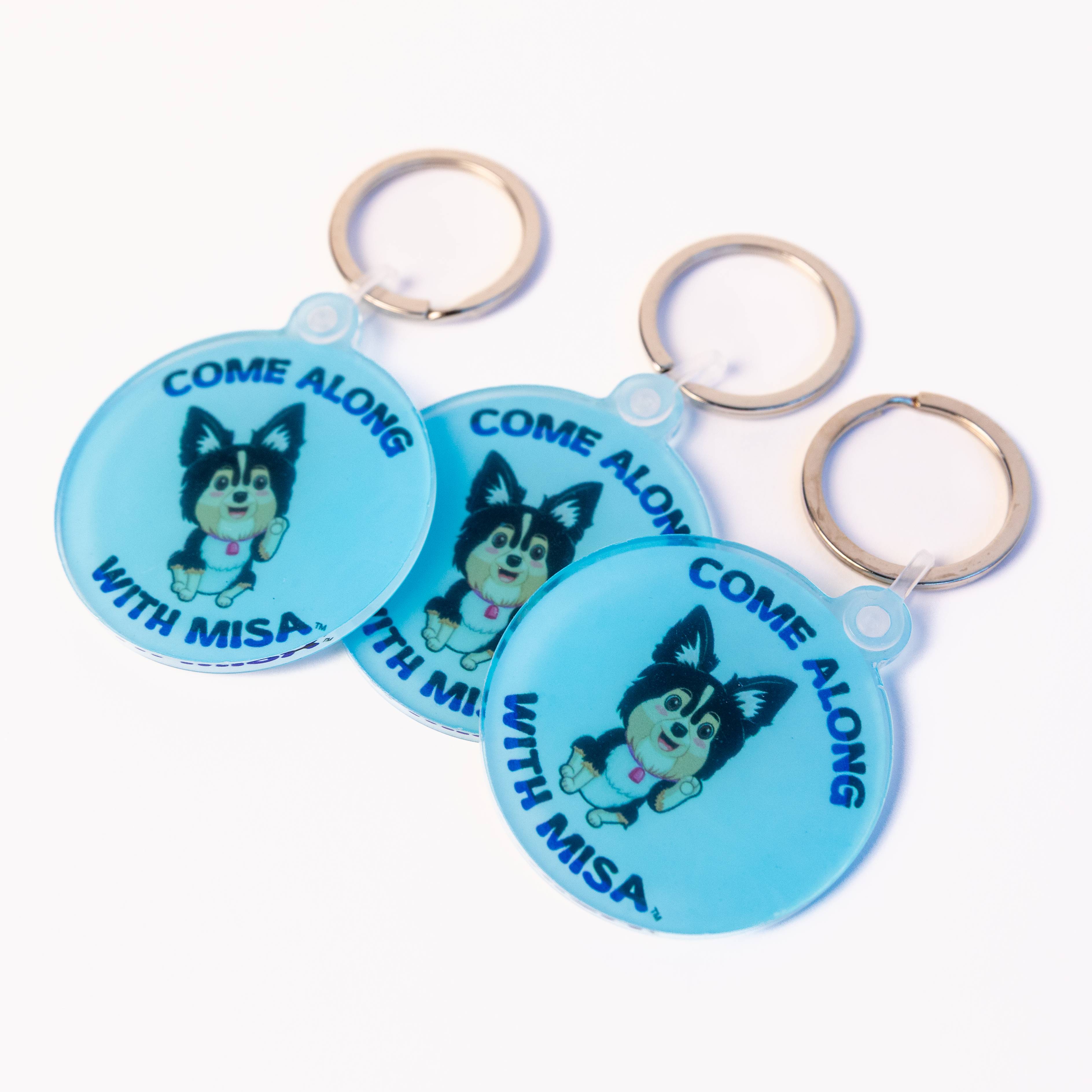 Come Along With Misa Keychain